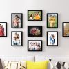 Personalized Collage Wall Set of 9 Frames