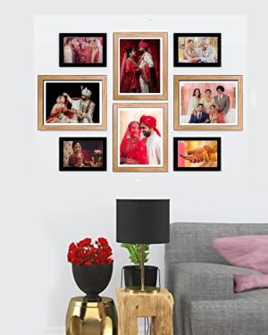 02 Personalized Collage Wall Set of 8 Frames