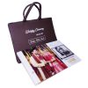 Wedding Album With Brown Printed Leather Bag  (12x36)