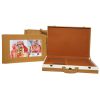 doulble 2 Premium Wedding Two Album Combo Brown (12x36inch)